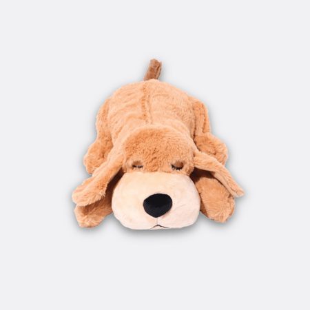 Hundeleke med hjerterytme beige