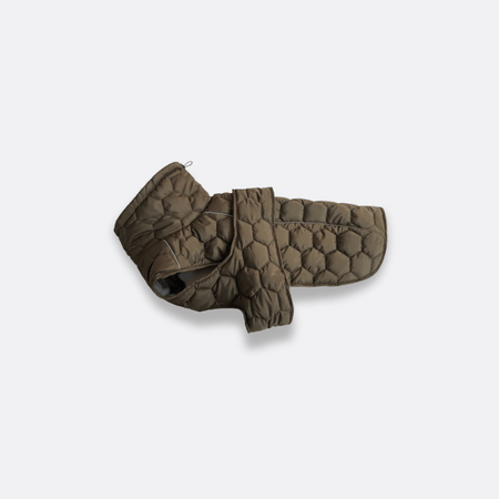 Vinterjakke hund brun