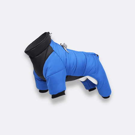 Vanntett hundejakke til små-mellomstore hunder blå