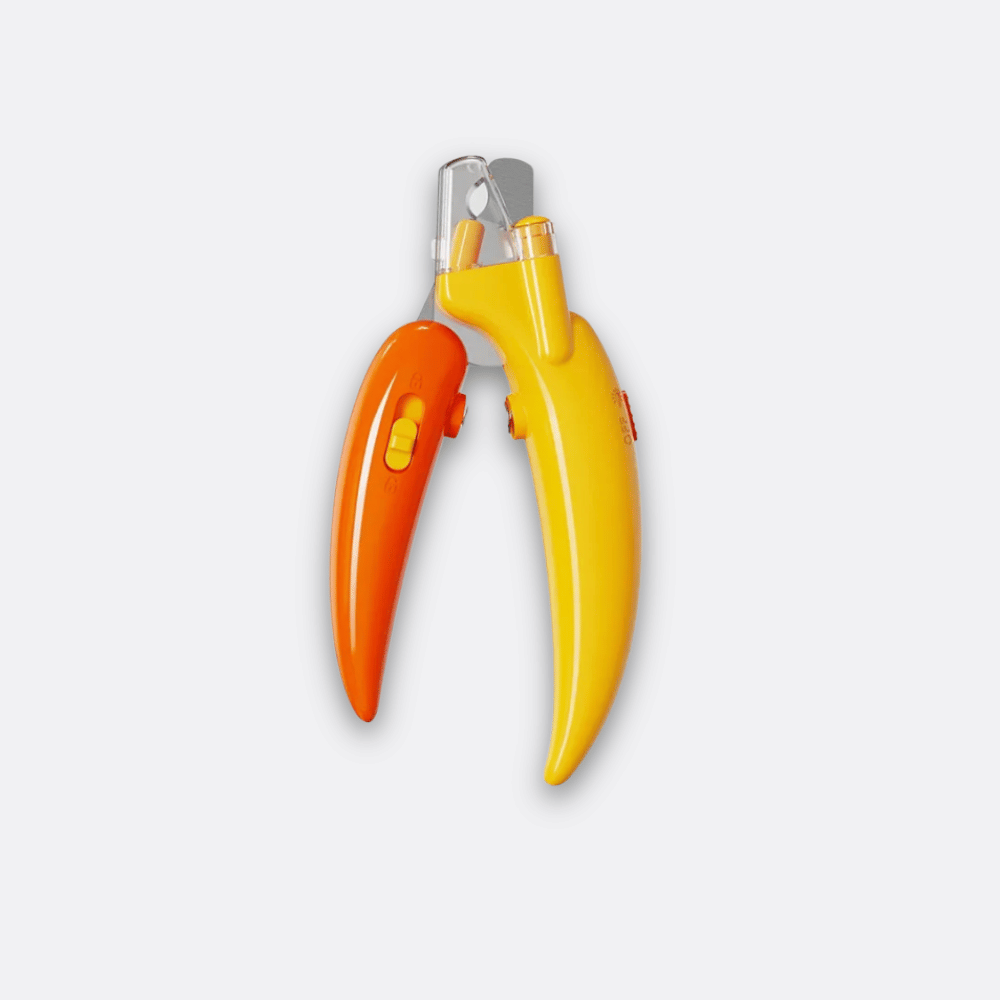 Klotang Hund gul og rød