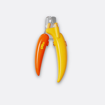 Klotang Hund gul og rød