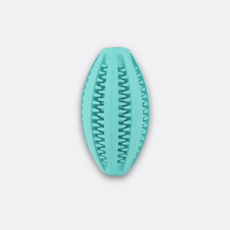 Tyggeball med plass til snacks lyseblå