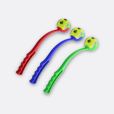 Ballkaster hund manuell