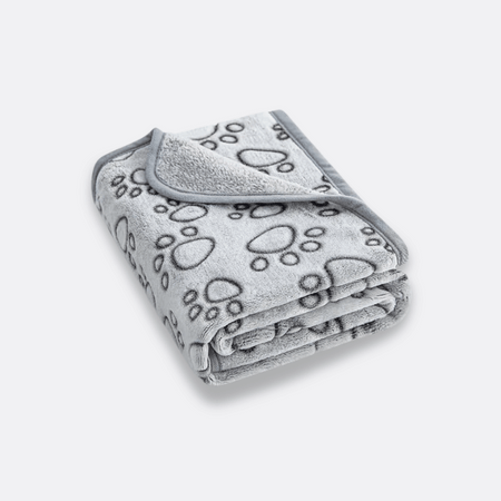 Mykt hundeteppe i fleece