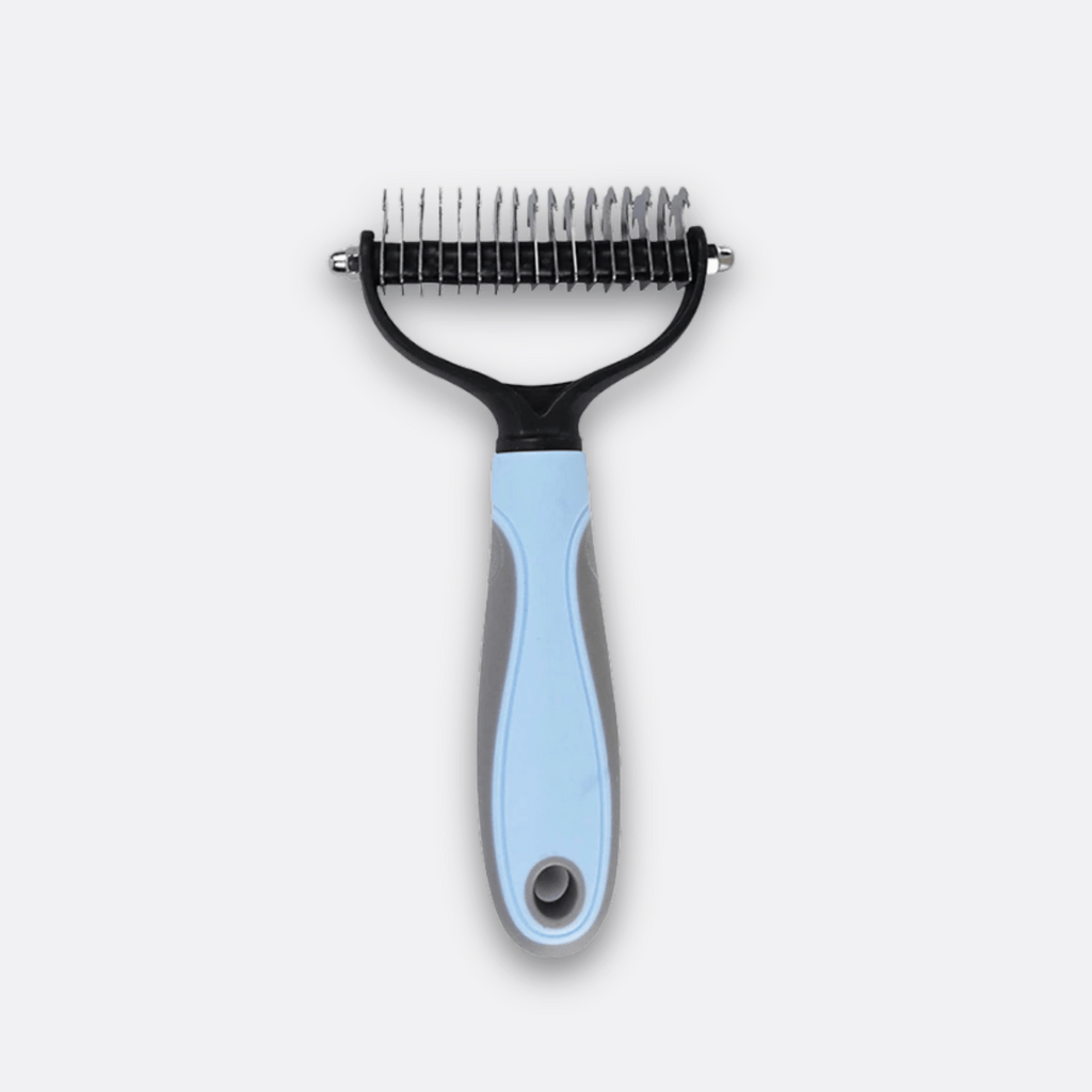 Hundebørste lyseblå