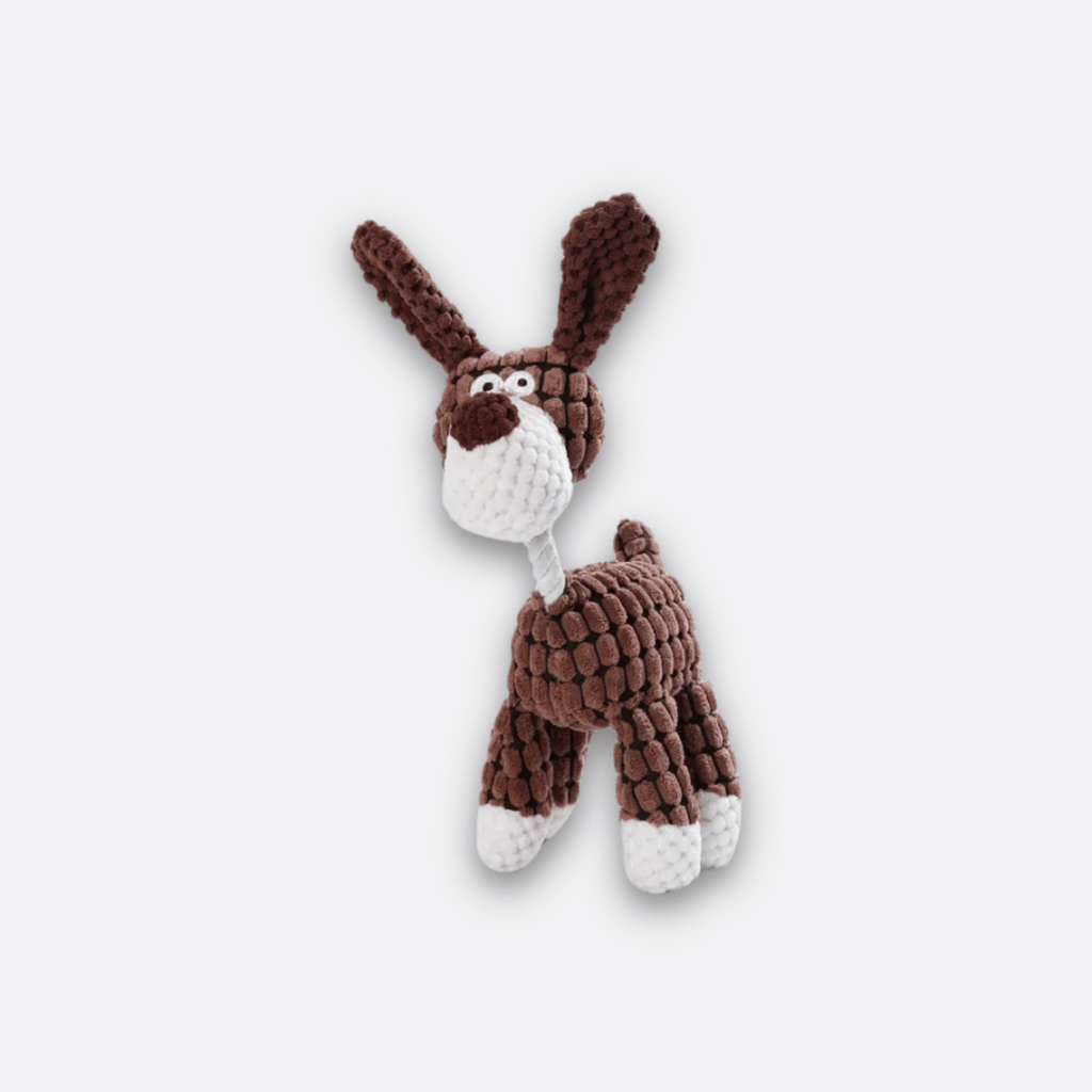 Kosebamse hund brun