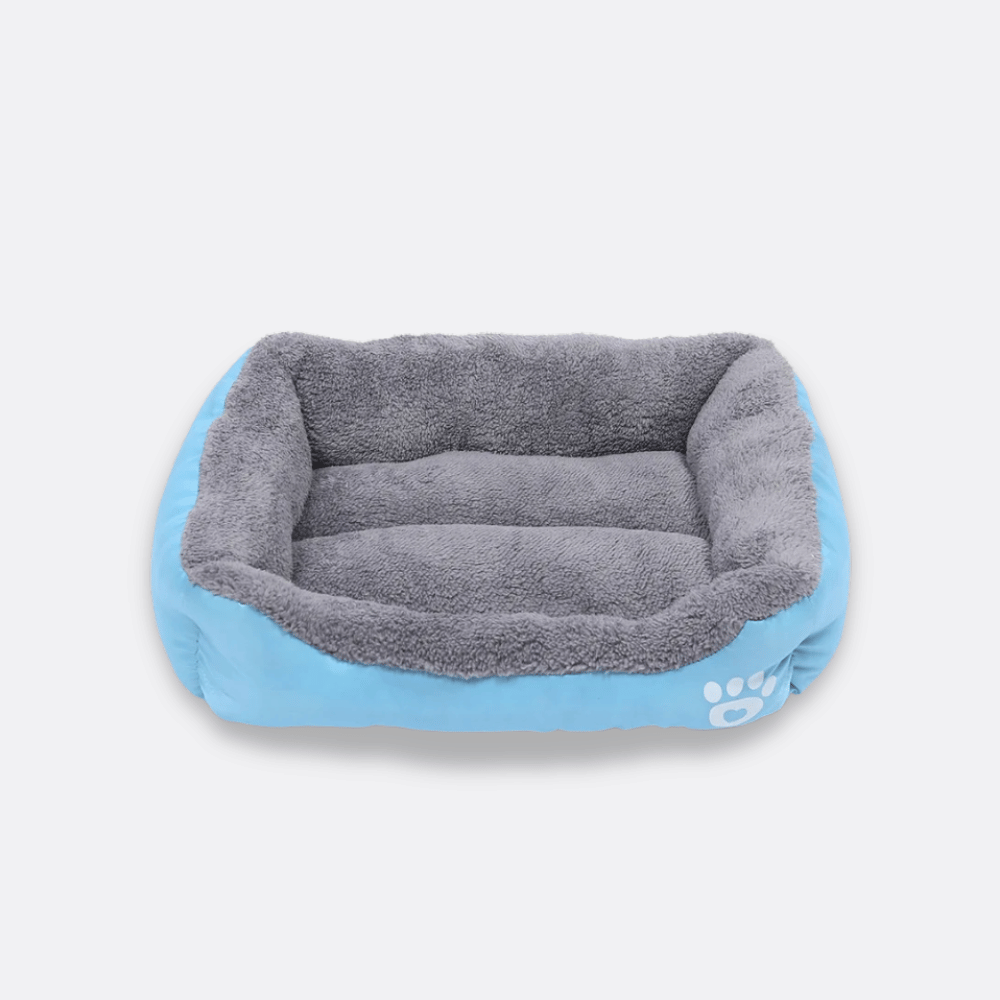 seng til hund lyseblå