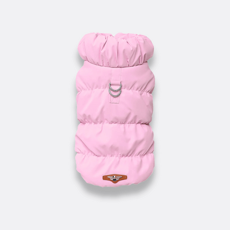 Hundejakke til små-mellomstore hunder rosa