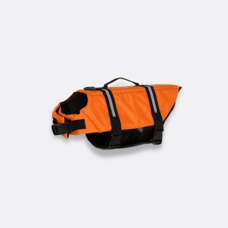 Sommer hundeflytevest oransje