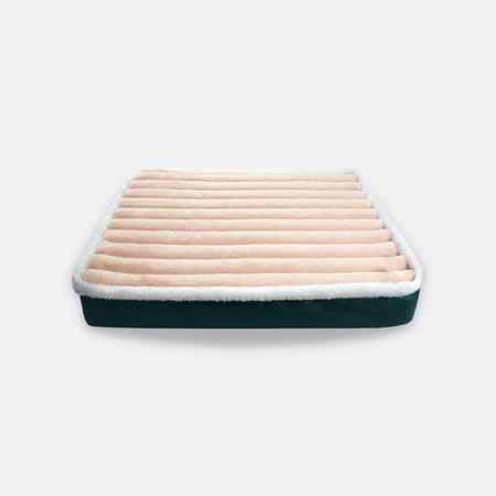 Hundematte med avtakbart trekk rosa