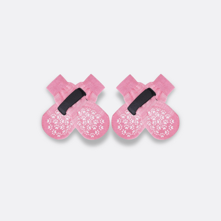 Antiskli hundesokker rosa