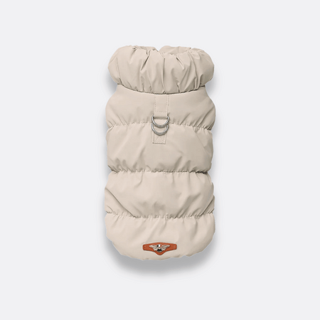 Hundejakke til små-mellomstore hunder beige
