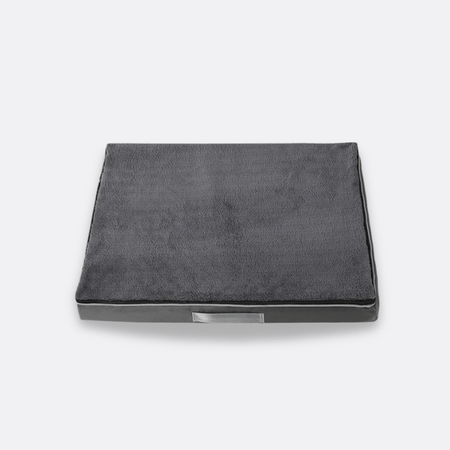 Hundemadrass i memory foam grå