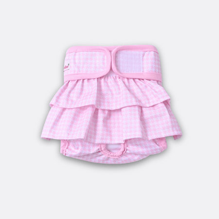 Tispetruse med skjørt rosa