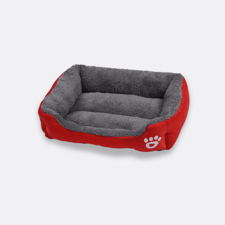 seng til hund rød