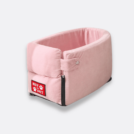 Bilsete hund rosa