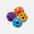 Tyggeball i naturgummi for hunder