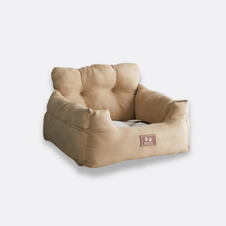 Bilsete Hund beige